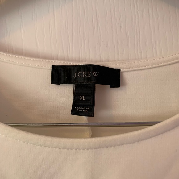 J.Crew White Blouse! SIZE:XL - Picture 2 of 3